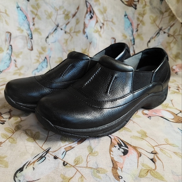 Dansko Professional Black Ribbed Work Shoes Women's Size 8 EUR 38 PreLoved Used - Picture 9 of 12
